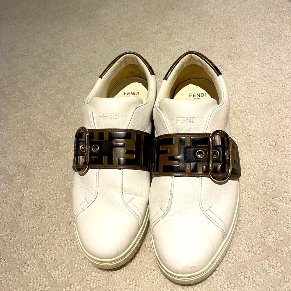 Fendi Leather Sneakers